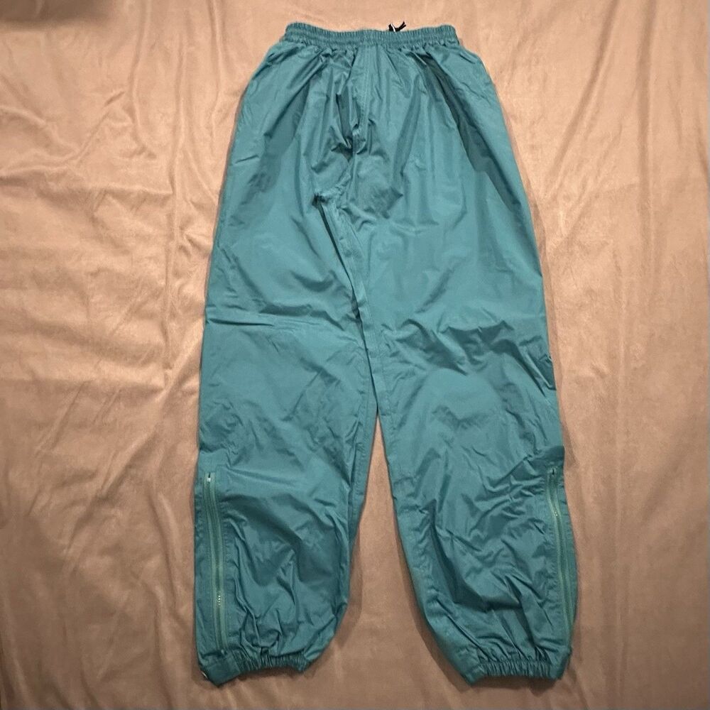 Vintage LL Bean Pants Mens M Nylon Windbreaker Gore-Tex Made In USA 90s Teal
